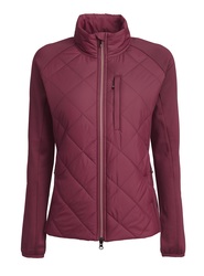 WAHLSTEN GEDAN WOMENS HYBRID JACKET, CHERRY